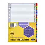 MARBIG 35028 DIVIDERS INDEX A4 COLOUR 131 TAB