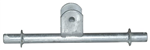 Wobble Roller Stems  Brackets  Double Roller Arm with UBracket 40x40mm