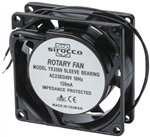 FAN 240VAC 80MM SLEEVEB THIN
