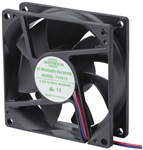 FAN 12VDC 80MM SLEEVEB