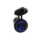 Fast Car Charger Converter 12V DC to USBC 30 and 65W PD 30