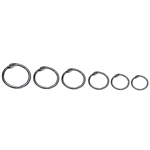 ESSELTE 37738 HINGED RINGS NO 6 25MM BOX 100