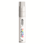 TEXTA LIQUID CHALK MARKER JUMBO DRY WIPE CHISEL 150MM WHITE