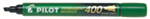 SP MARKER PILOT 400MM PERMANENT SCA400 CHISEL TIP BROAD GREEN