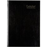 CUMBERLAND 41CFY FINANCIAL YEAR DIARY 1 DAY TO A PAGE A4 CASEBOUND BLACK