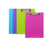 MARBIG CLIPFOLDER PE A4 SUMMER COLOURS ASSORTED