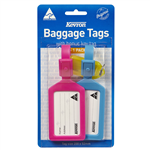 KEVRON ID4 BAGGAGE TAGS ASSORTED PACK 2