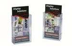 DEFLECTO BROCHURE HOLDER WALL MOUNT LINKING DL CLEAR