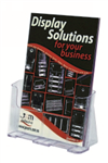 DEFLECTO BROCHURE HOLDER A4 CLEAR