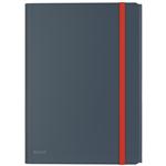 LEITZ COSY 3 FLAP FOLDER WITH POCKET PP A4 GREY