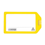 KEVRON ID34 EXECUTIVE HOTEL TAG YELLOW BAG 24