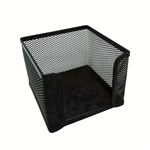 ESSELTE MESH MEMO CUBE ONLY BLACK