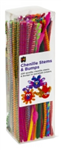 EDUCATIONAL COLOURS CHENILLE STEMS AND BUMPS 300MM ASSORTED PACK 200
