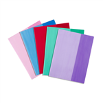 CONTACT BOOK SLEEVES A4 ASSORTED PACK 25
