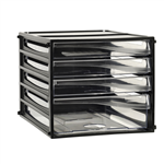 ESSELTE DESKTOP FILING 4 DRAWERS A4 BLACK FRAME