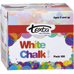 TEXTA CHALK WHITE PK100