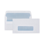 CUMBERLAND SELF SEAL SECRETIVE ENVELOPE 80GSM 11B 90 X 145MM WHITE BOX500