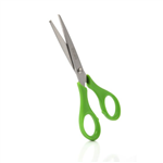 BTS  only CELCO SCISSORS LEFT HANDED STAINLESS STEEL 165MM GREEN