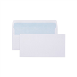 CUMBERLAND SELF SEAL SECRETIVE ENVELOPE 80GSM DLX 120 X 235MM WHITE BOX500