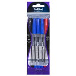 ARTLINE SMOOVE BALLPOINT PEN ASSORTED 5PACK