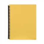 BTS  only MARBIG DISPLAY BOOK REFILLABLE 40 POCKET A4 YELLOW