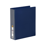 MARBIG   CLEARVIEW INSERT BINDER A4 50MM 2D BLUE