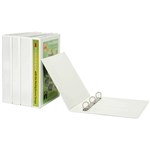MARBIG CLEARVIEW INSERT RING BINDER 3D 65MM A4 WHITE