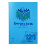 SP EXERCISE BOOK SPIRAX A4 8MM P110 128PG
