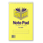 SPIRAX 563A NOTEBOOK REPORTERS SPIRAL BOUND TOP OPEN 200 PAGE 200 X 127MM