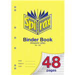SPIRAX 126 BINDER BOOK A4 48 PAGE PRIMARY GRID