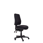 BURO ROMA 3 LEVER HIGH BACK CHAIR BLACK FABRIC
