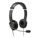 KENSINGTON HIFI HEADPHONES WITH MIC  PLUG  PLAY