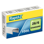 RAPID STAPLES 266MM BX1000 0173221
