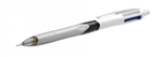 BIC 4 COLOUR 31 RETRACTABLE BALLPOINT PEN AND PENCIL