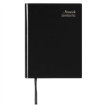 NORWICH FINANCIAL YEAR DIARY DAY TO PAGE SPIRAL A5 BLACK