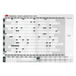 SASCO FINANCIAL YEAR PLANNER 20262027 870 X 610MM