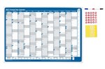 SASCO 2027 FRAMED PLANNER 500X700MM