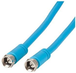 LEAD TV F PLG  F PLG RG59 FLEX BLU 10M
