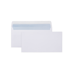 CUMBERLAND STRIP SEAL PLAIN SECRETIVE ENVELOPE 80GSM DL 110 X 220MM WHITE