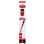 COLUMBIA COPPERPLATE LEAD PENCIL HEXAGONAL 6B PK2