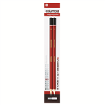 COLUMBIA COPPERPLATE LEAD PENCIL HEXAGONAL B PK2