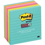 POSTIT 6756SSMIA SUPER STICKY NOTES 101 X 101MM MIAMI PACK 6