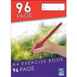 EXERCISE BOOK SOVEREIGN A4 8MM RULED 96PG