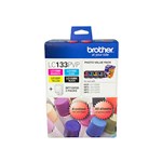 BROTHER LC133 INK CARTRIDGE PHOTO COLOUR VALUE PACK
