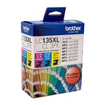 BROTHER LC135XLCL3PK INK CARTRIDGE HIGH YIELD VALUE PACK CYANMAGENTAYELLOW