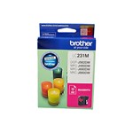 BROTHER LC231 INK CARTRIDGE MAGENTA