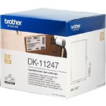 BROTHER DK11247 LABEL ROLL 103 X 164MM WHITE ROLL 180