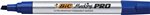 PERMANENT MARKER BIC INTENSITY METAL PRO 495MM CHISEL TIP BLUE PG BX11