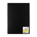 SPIRAX P703 PP VISUAL ART DIARY A3 120 PAGE BLACK SO