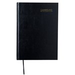 CUMBERLAND 2027 CASEBOUND DIARY A4 TWO PAGES TO A DAY BLACK